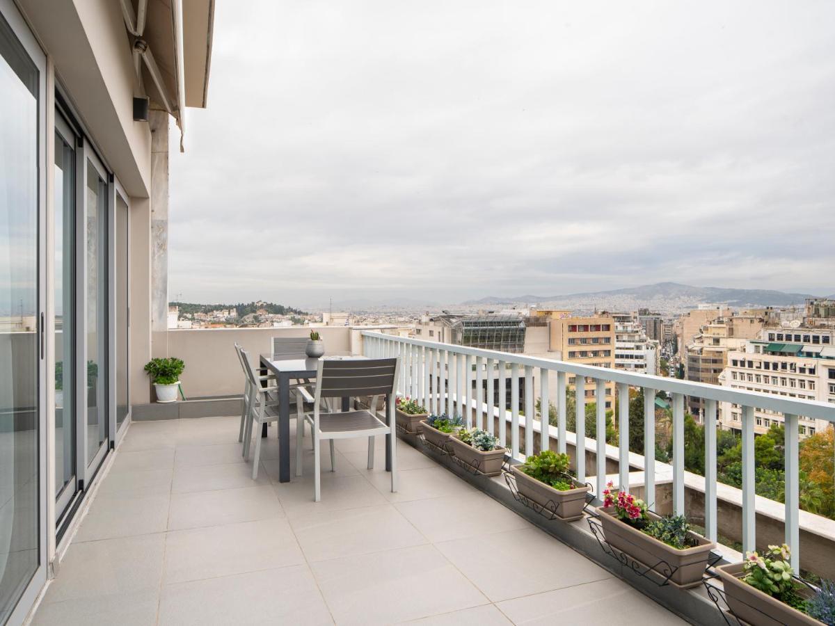 Central Athens Loft Exterior foto