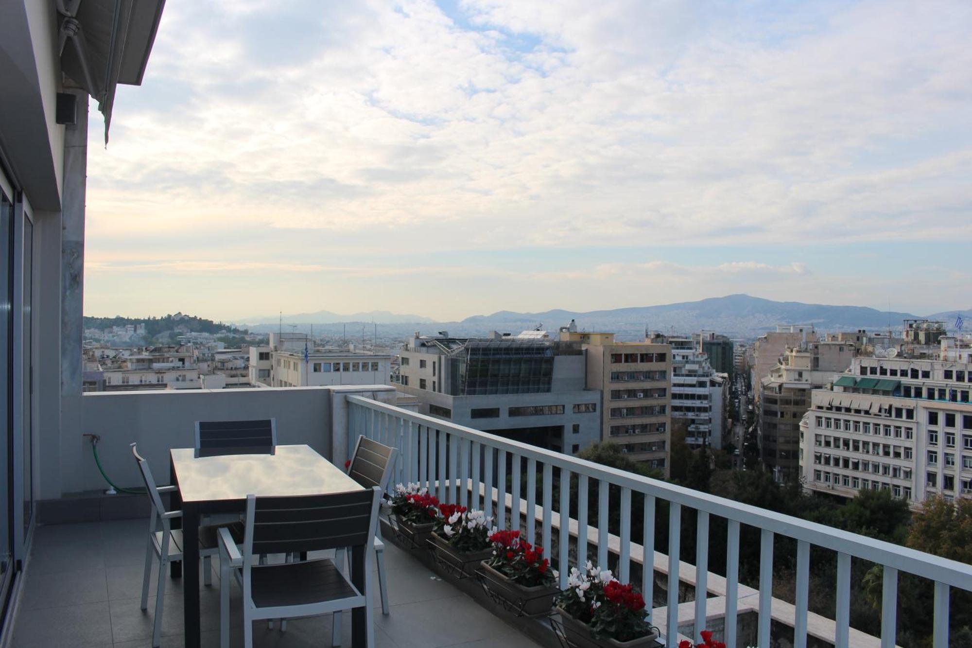 Central Athens Loft Exterior foto